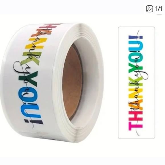 Other - 120 Thank You Stickers